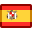 Flag icon to change the site language to spanish